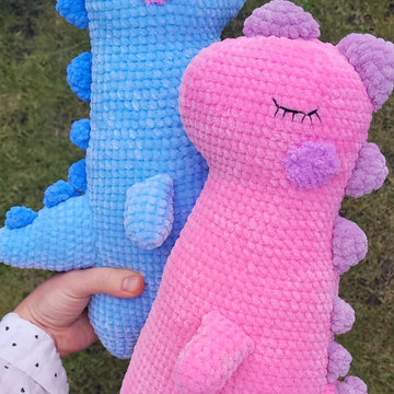 Sleeping Dinos, Easy Dinosaur Amigurumi