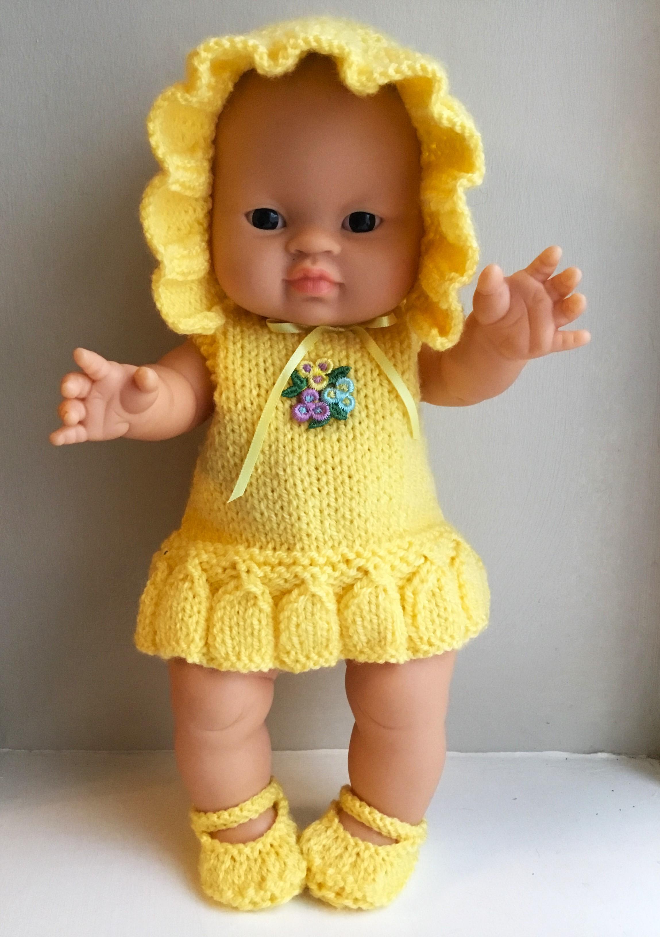 32cm Doll Spring Dress Set