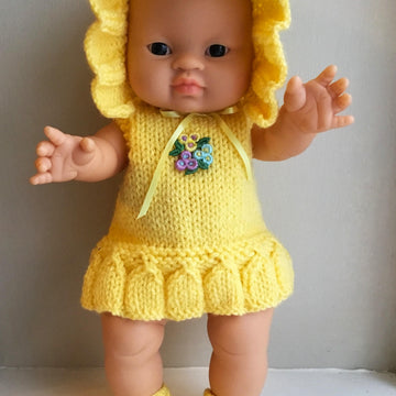 32cm Doll Spring Dress Set