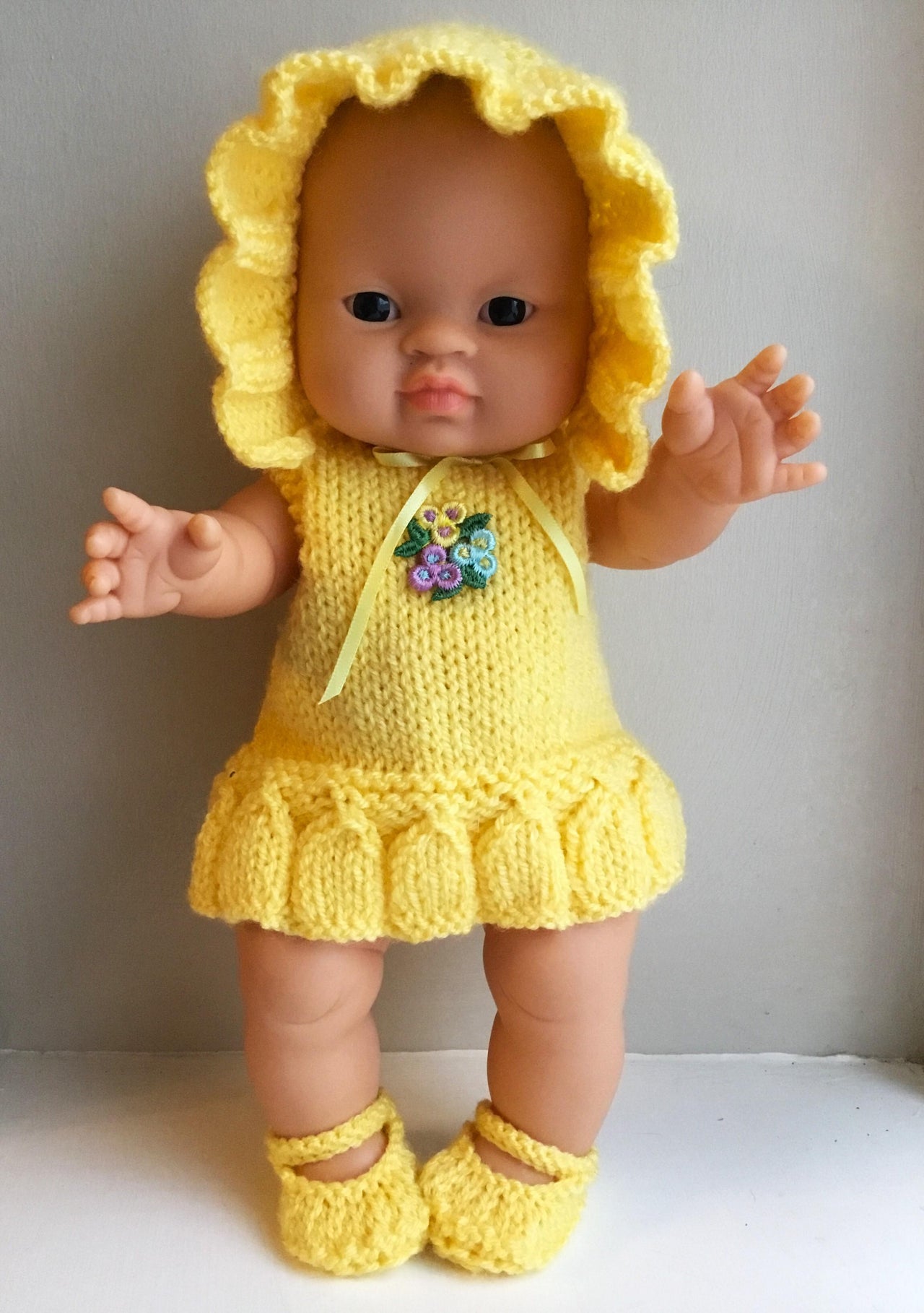 32cm Doll Spring Dress Set
