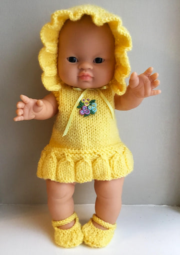 32cm Doll Spring Dress Set