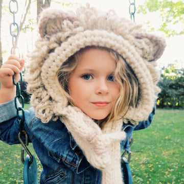 Leroy the Lion Hooded Scarf