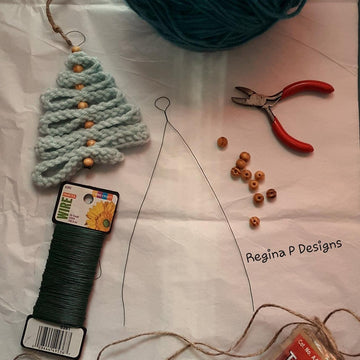 Rustic Tree Ornament 2