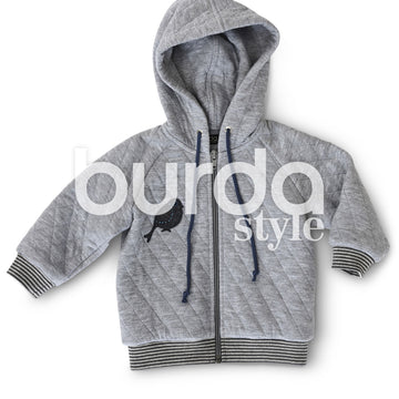 Burda Style Baby's Jogging Suit B9349 - Paper Pattern, Size 6M-3