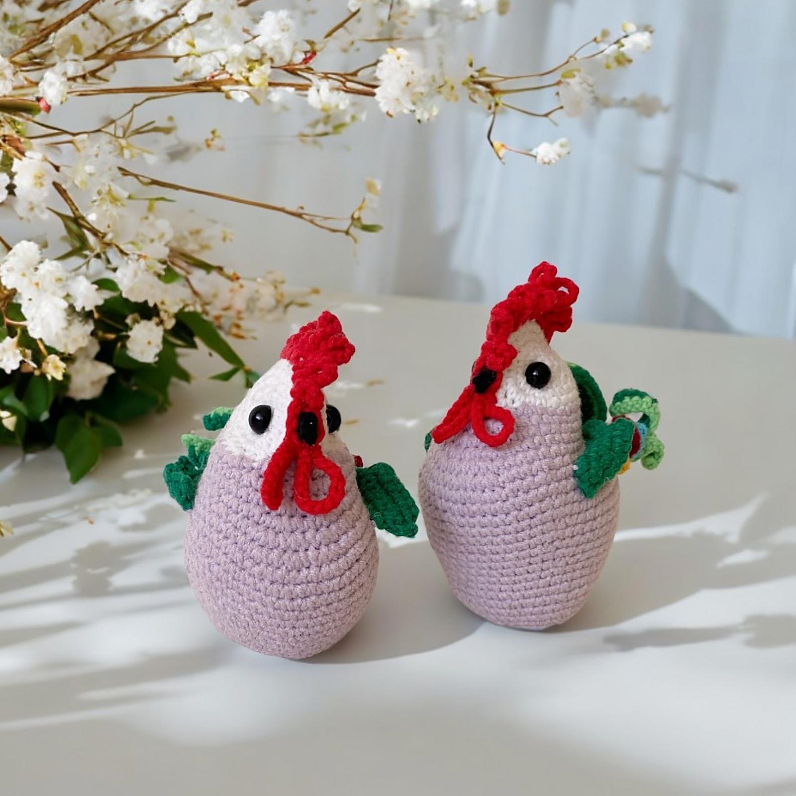 Rooster and Hen