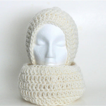 Easy Womens Pixie Hat and Cowl