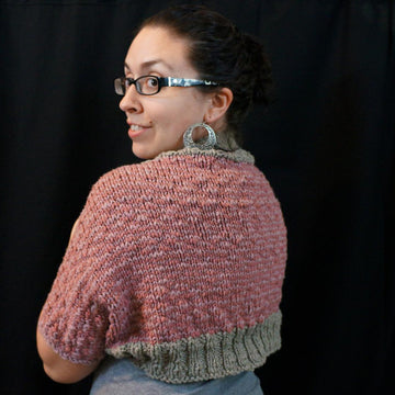 Simply Striped Shrug