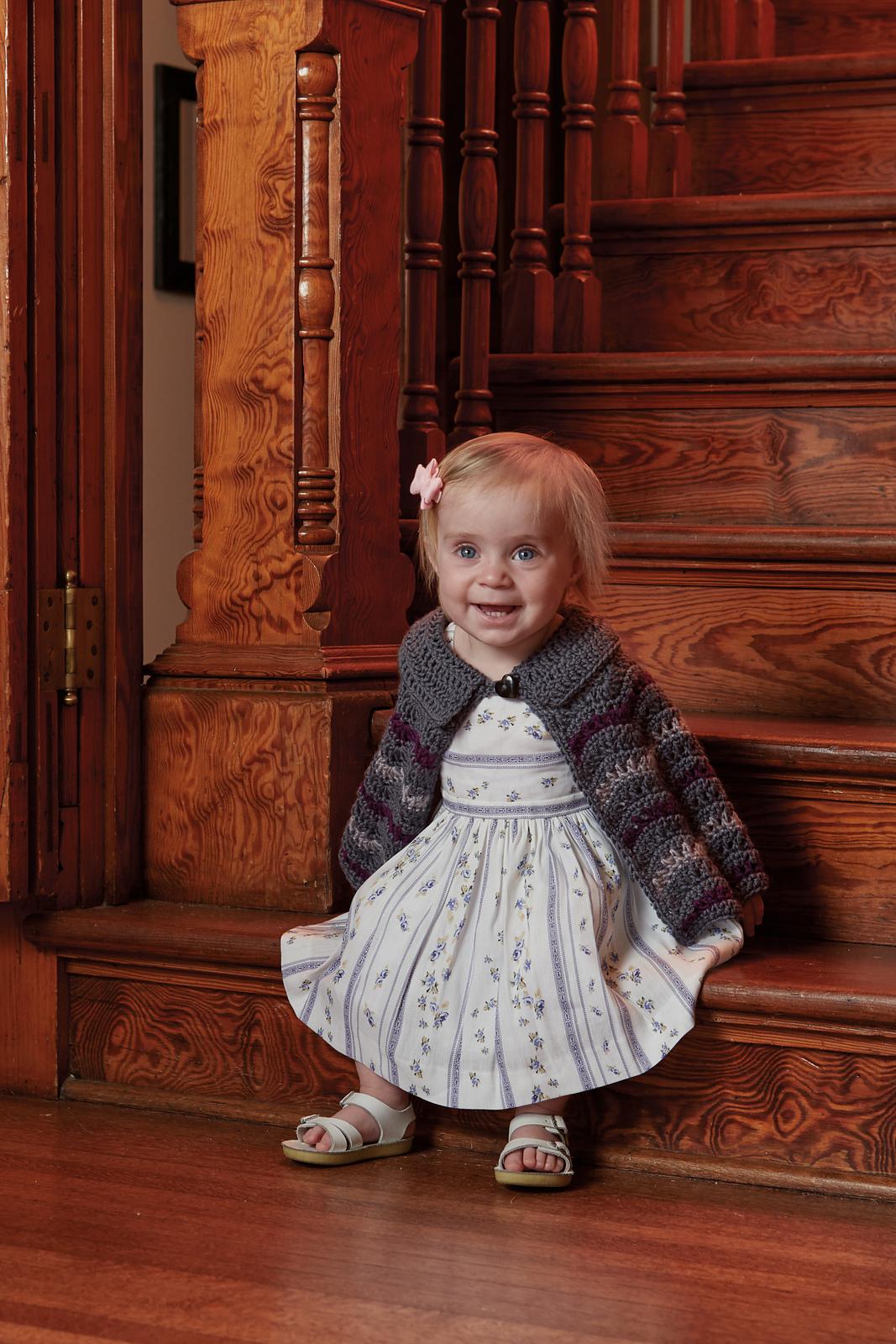 Vintage Baby Crochet Cape