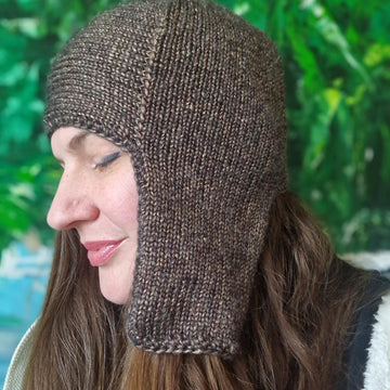 Forrest Earflap for Worsted yarn