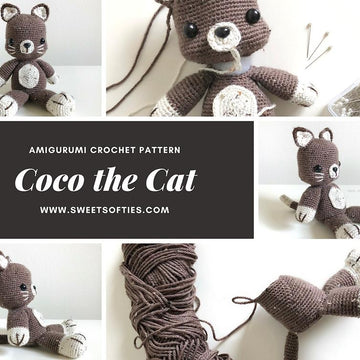 Coco the Amigurumi Kitty Cat Doll