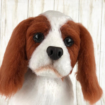 Cavalier  spaniel crochet