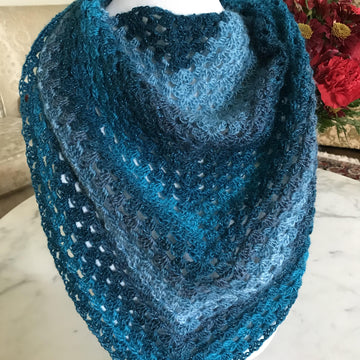 EASY BEGINNER'S Granny Square Scarf or Shawl