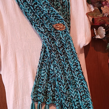 No Time to Wait Winter Scarf