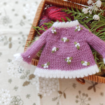 Cotton Flowers Jacket for Blythe