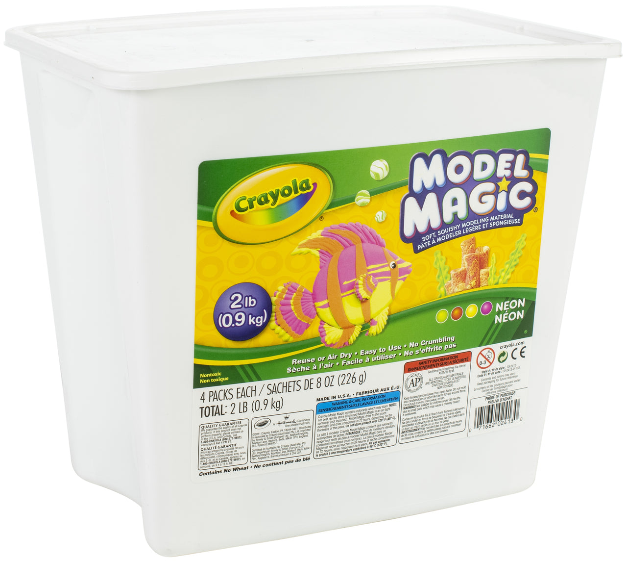 Crayola Model Magic 2lb - Neon