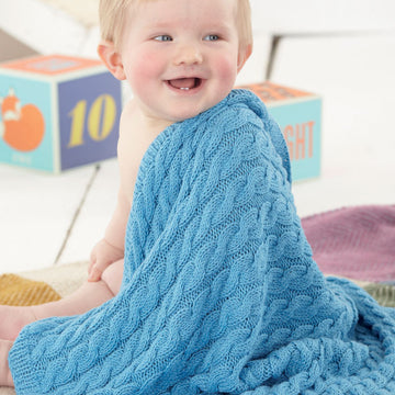 Sweater, Helmet and Blanket in Sirdar Snuggly Baby Bamboo DK - 4590 - Downloadable PDF