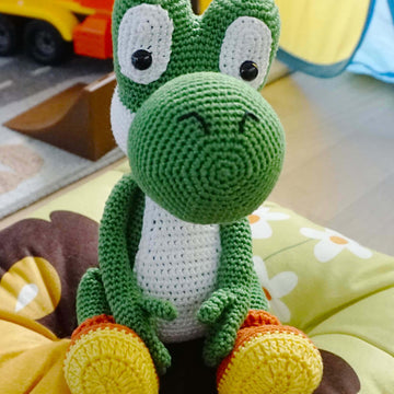 Amigurumi Häkelanleitung Yoshi