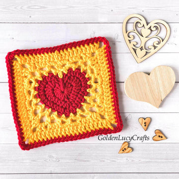 Heart Granny Square
