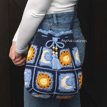 Sun and Moon Crossbody Bag