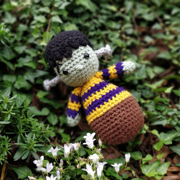 Halloween Dolls Set crochet amigurumi collection Dracula Vampire Frankenstein Monster Mummy Scarecrow Voodoo Doll and Witch