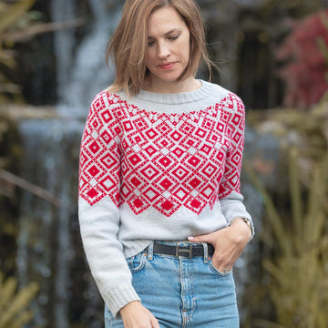 Diamond Groove Sweater