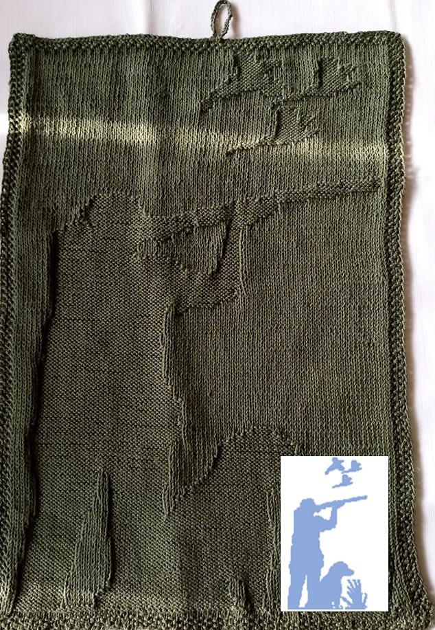 Nr. 152 Hunter guest towel
