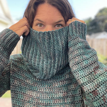 Nivelle Cowl Neck Sweater