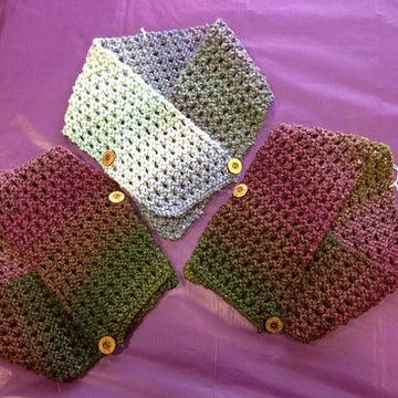 Buttoned Column Cowl