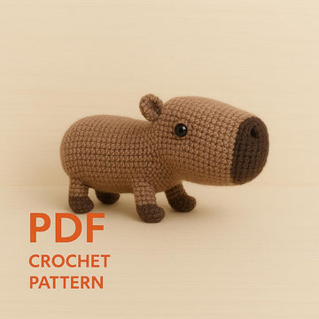 Capybara Amigurumi Toy