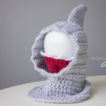 Shark Hooded Cowl