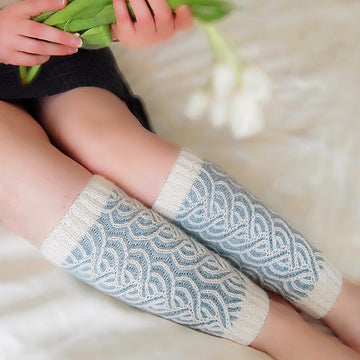 Cloud in the Sky Leg Warmers