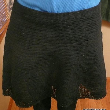 Amelia ~ a wrap top skirt crochet pattern
