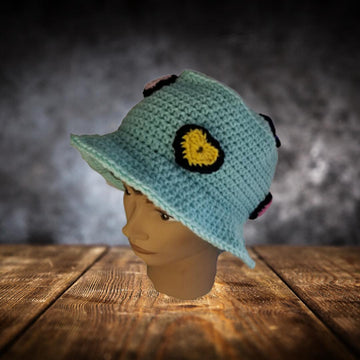 Bucket Hats, Bee and Hearts