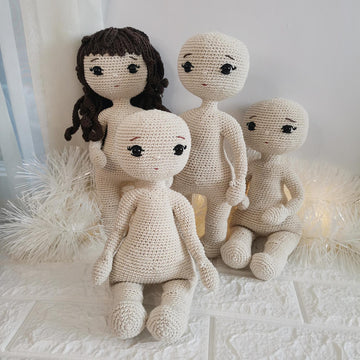 Amigurumi Doll Base Body Crochet Pattern