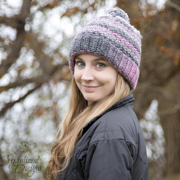 Verity Beanie Slouch Messy Bun