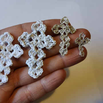 Crochet Cross favor pattern