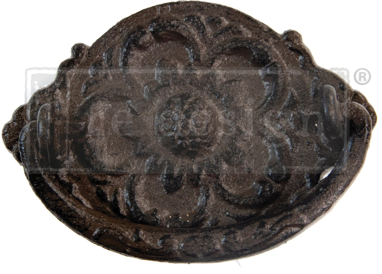 Prima Marketing Re-Design Cast Iron Pull 2/Pkg - Romulus II 3.3"X2.2"