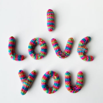 Rainbow Letter E