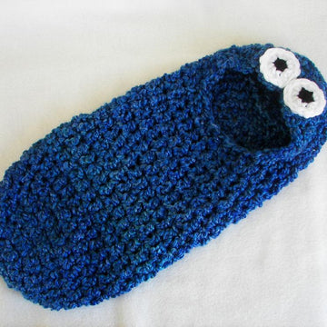 Cookie Monster Hooded Cocoon