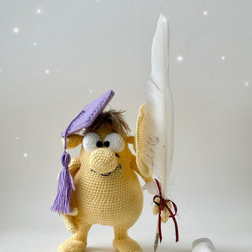 The alien Big Ear (only crochet, PDF)