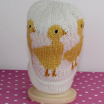 Baby Chick Ski Beanie Hat CIRCULAR