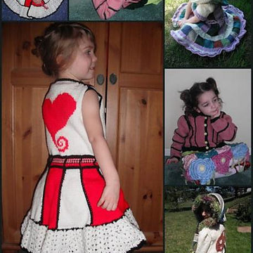Kat - a lovely child's knit faerie frock