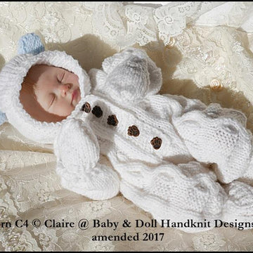 Bunny or Teddy All-in-One for 8-14” dolls