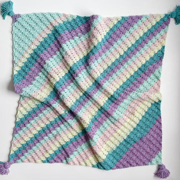 Spring Caron Big Cake Blanket