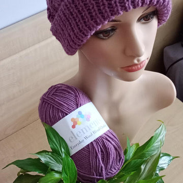 Easy Cable n Twist Chunky Hat Womens Mens