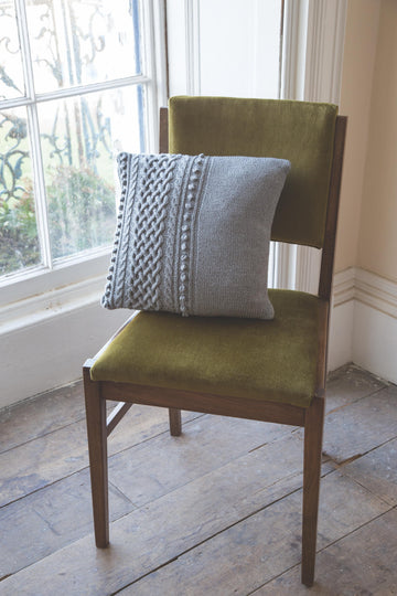 Square Aran Cushion