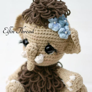 Maura the Chibi Mammoth Amigurumi