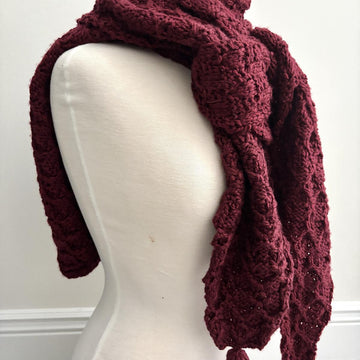 The Trellis Hooded Scarf