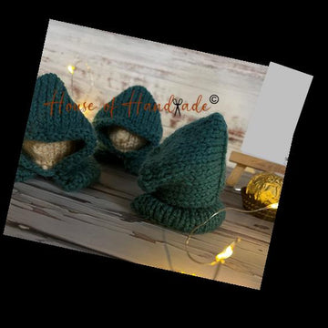 Hooded Cloak Ferrero Rocher Cover Knitting Pattern