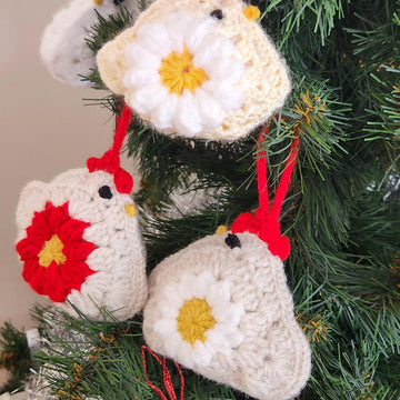Christmas Ornaments Chicken